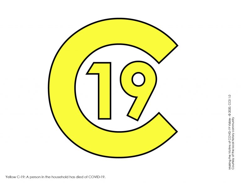 C-19 Window Symbols for COVID-19 Victims – Without Obligation